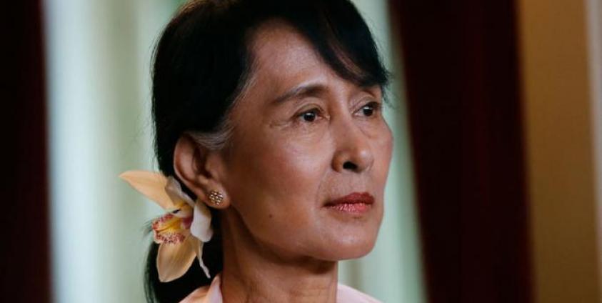 Myanmar democracy icon Aung San Suu Kyi and Norway's Prime Minister give a press conference in Oslo on June 15, 2012. Photo: AFP