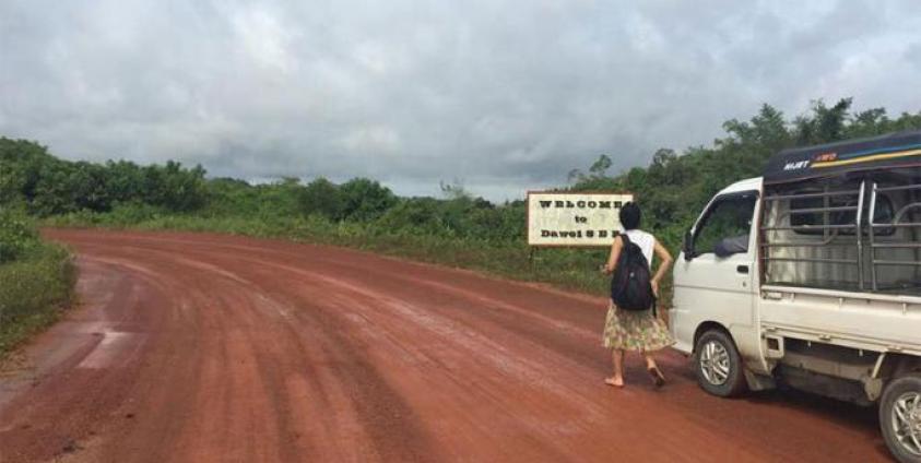 Road to Dawei Special Economic Zone. Photo: Mizzima