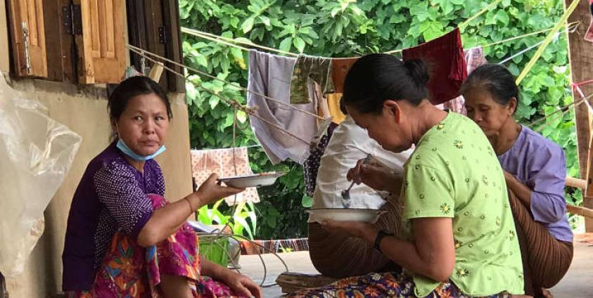 Photo: IDPs at Mong Kung