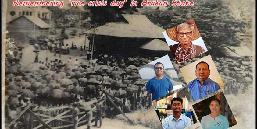 Vox Pop Remembering rice crisis day in Arakan State Burma