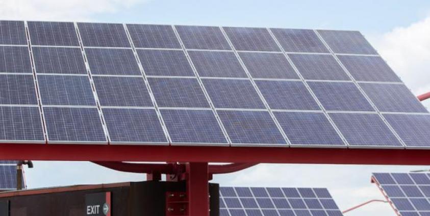 Solar panels. Photo: EPA