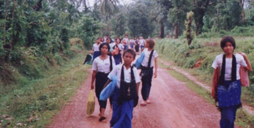 Children from government schools