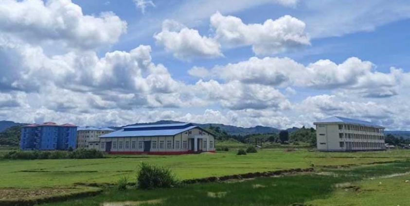 Construction of the technical institute in Buthidaung, Arakan State, is reportedly almost complete.