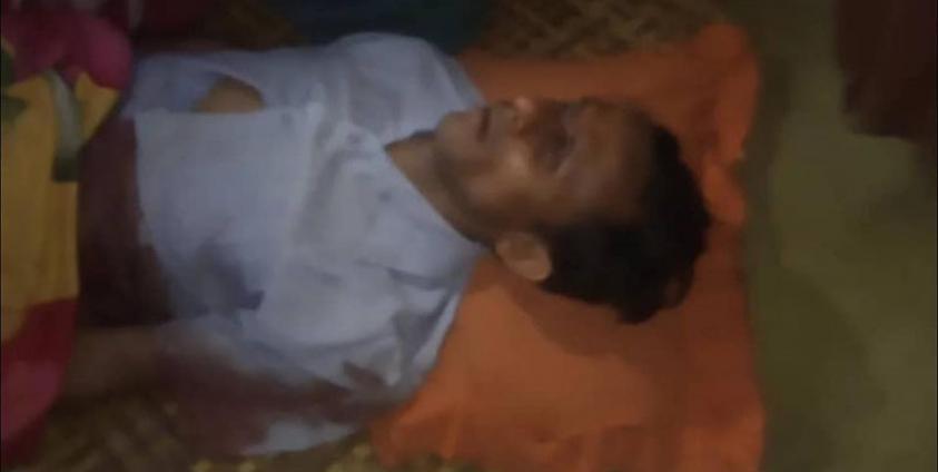 Muslim teacher Abul Nawsel was killed by a junta artillery strike on November 5. (Photo: Arakan Express News)