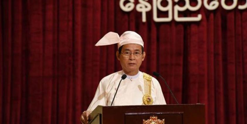 Myanmar President Win Myint. Photo: President Office