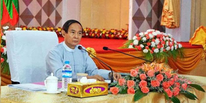 Myanmar President U Win Myint. Photo: President Office