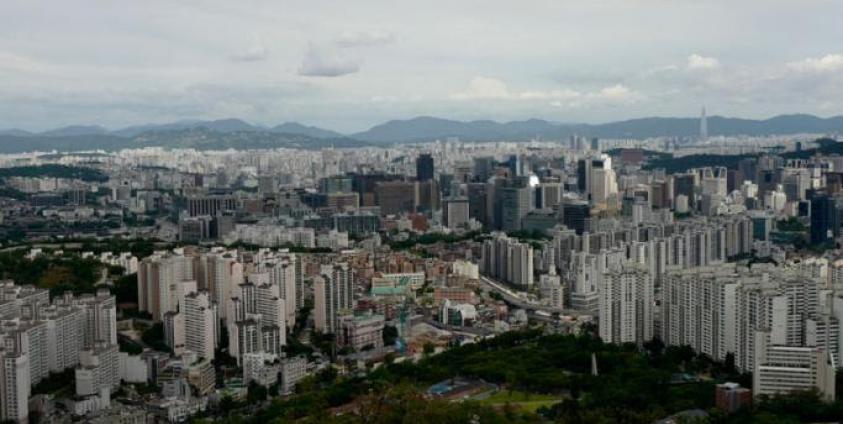 A general view of downtown Seoul, South Kore. Photo: EPA