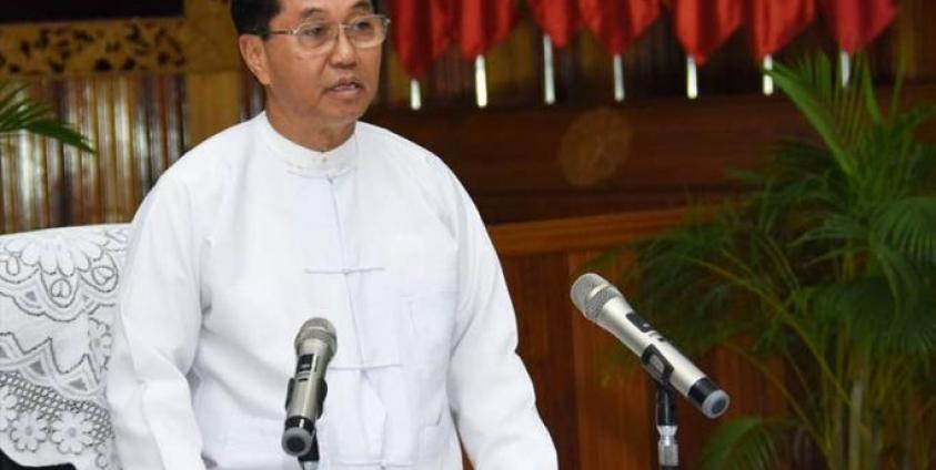 Vice President U Myint Swe. Photo: Myanmar President Office