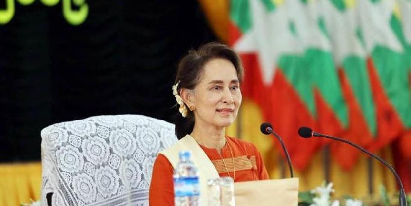 State Counsellor Aung San Suu Kyi. Photo: Myanmar State Counsellor Office