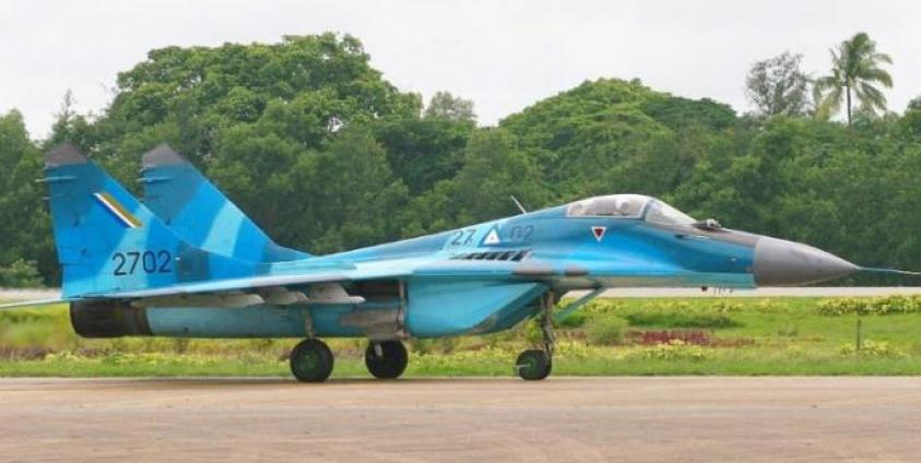 A MiG-29B sits on the tarmac. Photo: Wikipedia