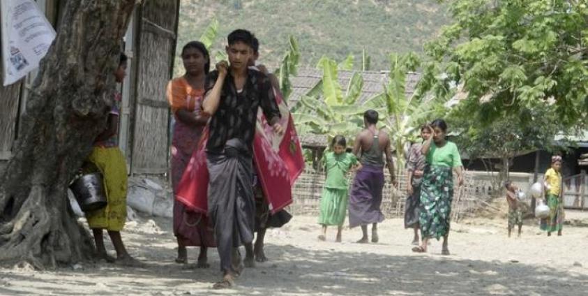 Internally displaced people (IDPs). Photo: EPA