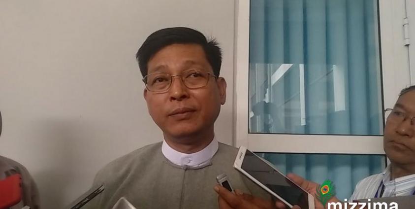 Zaw Htay, director general of the President’s Office. Photo: Mizzima