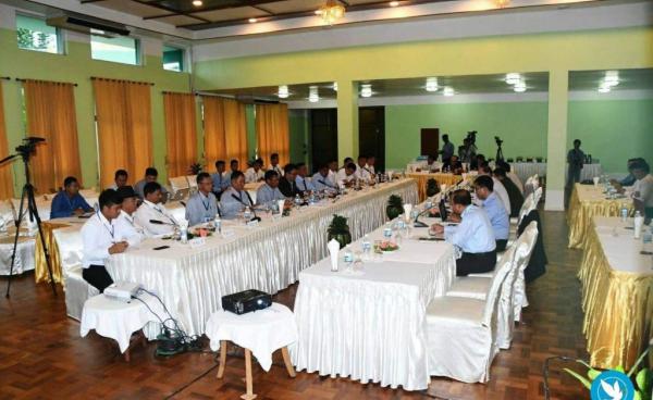 Representatives of National Reconciliation and Peace Centre (NRPC) and representatives of the four groups KIO, PSLF, MNTJP and ULA met at Shan State Kengtung Town Amazing Kentong Resort 