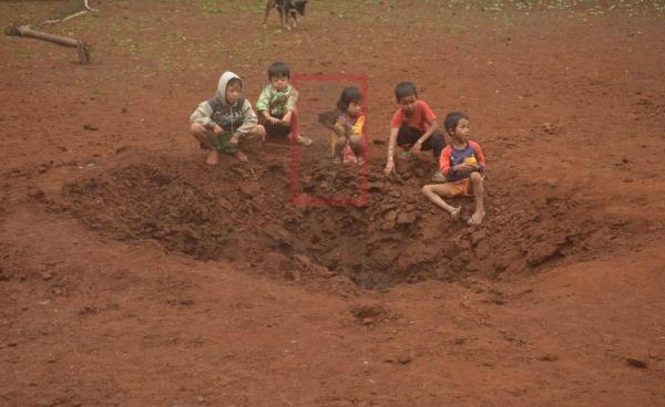 Photo caption - Some schools damaged by the Military Council’s aerial bombardments in August