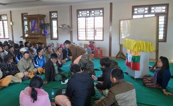 Participants seen at Shan National Political Dialogue (Preliminary) 