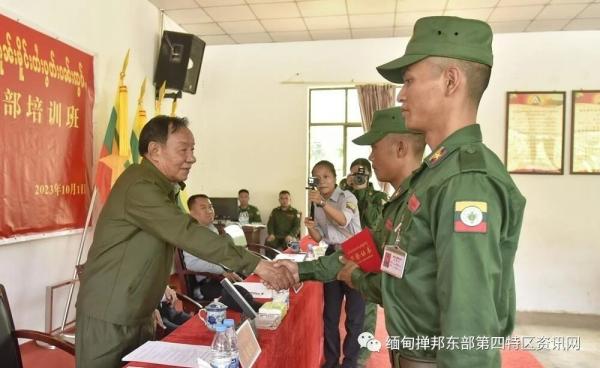 Cadre officers at NDAA Graduation Ceremony