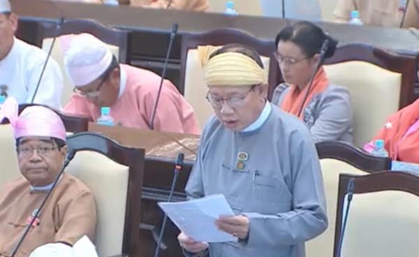 Upper house session on Kengtung palace return