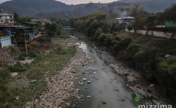 Border between Rikhawdar and Zokhuthar. Photo: Thura/Mizzima