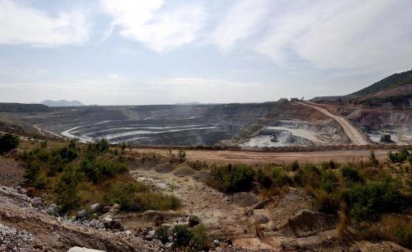 A general view of the copper mine in Sarlingyi township in Monywa, Sagaing Division, Myanmar. Photo: Nyein Chan Naing/EPA