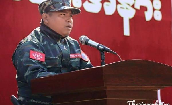 Brigadier General Nyo Tun Aung, deputy chief of staff of the Arakan Army.  (internet)