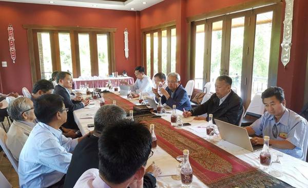 Photo: informal meeting between PC and PPST in Chiang Mai (Photo: Hla Maung Shwe)