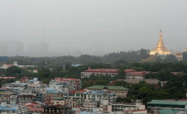 A general view of Yangon city. Photo: Nyein Chan Naing/EPA