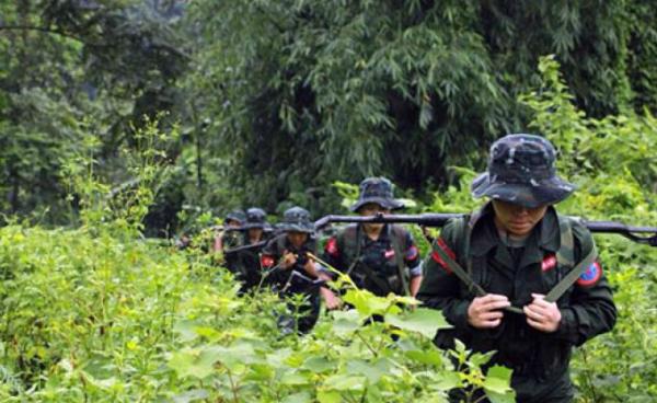 Arakan Army soldiers. Photo: Arakan Army News and Information Service