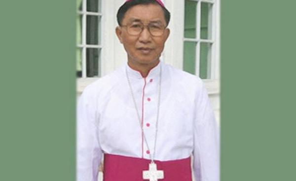 Bishop Raymond Sumlut Gam of Banmaw in Kachin State.