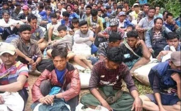 Many residents of Yadanarbon Village relocated to a village in Thailand. (Photo: CJ)