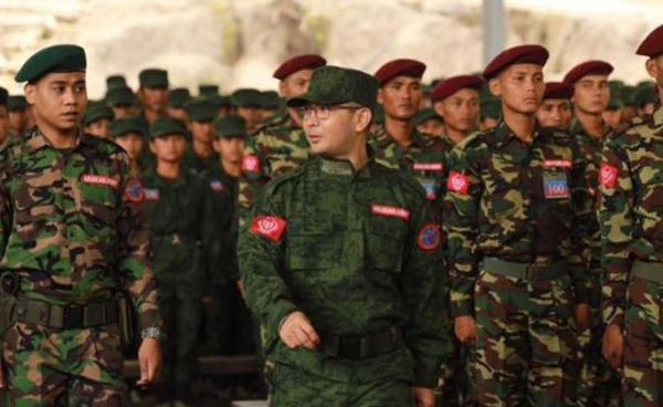 An AA officer cadets passing out parade. Photo: AA Info Desk