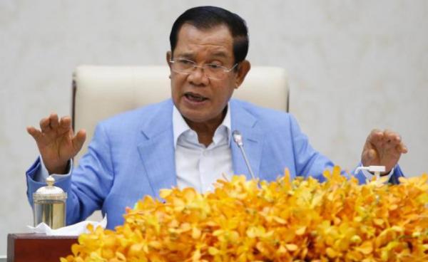 Cambodian Prime Minister Hun Sen. Photo: EPA