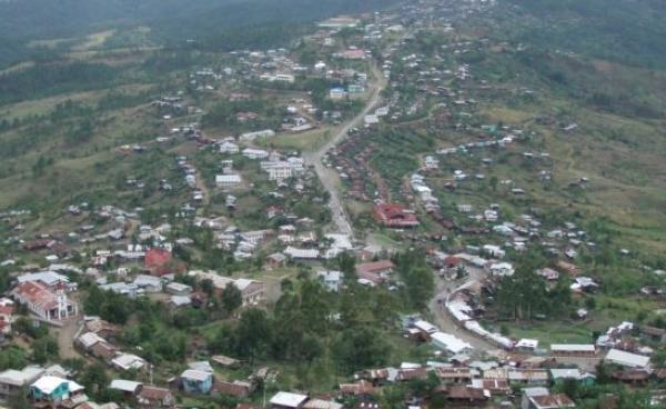 Hakha, the Chin State capital