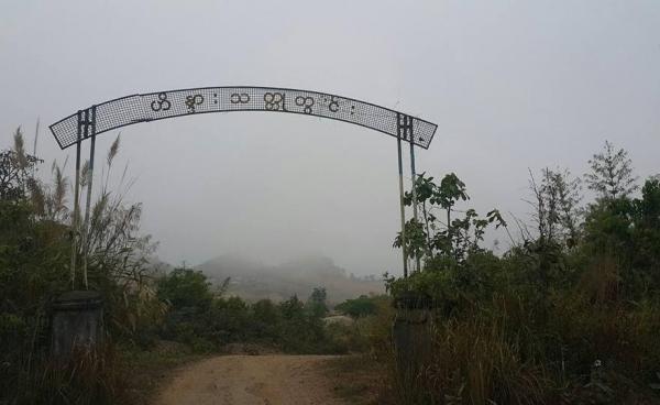 ntrance to Heinda Mine in Tanintharyi Region where mining has been suspended due to environmental damage caused by the mine