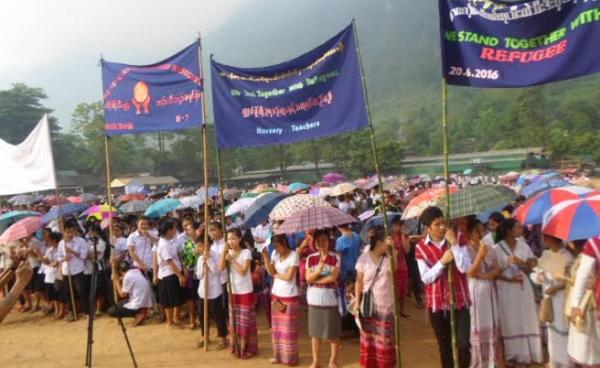 World Refugee Day celebrations at Mae La Refugee Camp, 20 June 2016