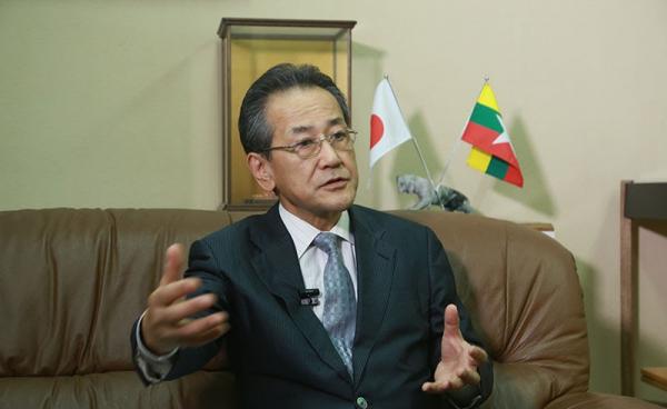 Japan’s Ambassador to Myanmar Mr Tateshi Higuchi. Photo: Hong Sar/Mizzima