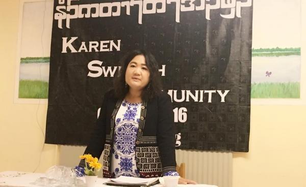 Karen Swedish Community ဥက္ကဌ နော်သီတာနိုင်