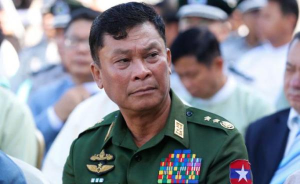 Home Affairs Minister Lt.Gen Kyaw Swe. Photo: EPA