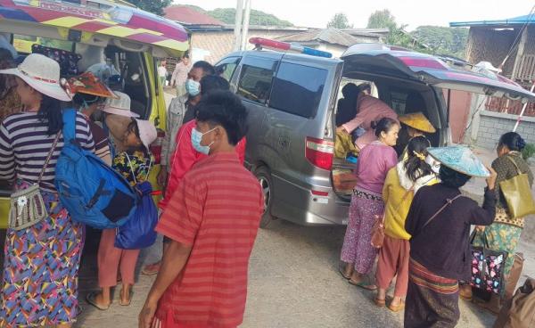 IDPs at Hsipaw township 8 November.