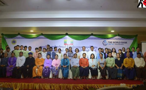 The workshop on providing financial aids to pregnant women and children under the age of two was held at the Royal Taunggyi Hotel in Taunggyi on June 20