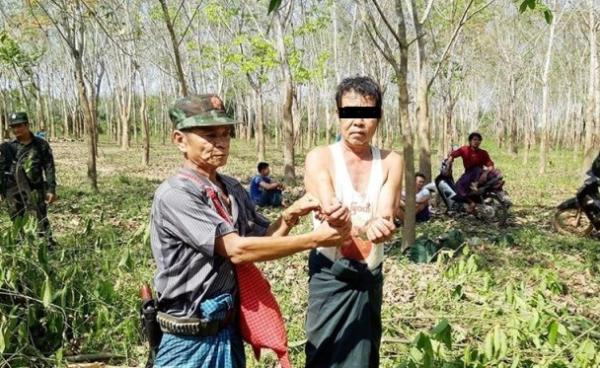 Kratom plantation owner, Nai Sone Thein, was arrested, on January 10 (photo: Dra Gon)