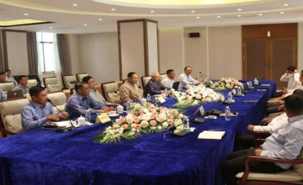 A meeting between the Military Council and the Three Brotherhood Alliance in June