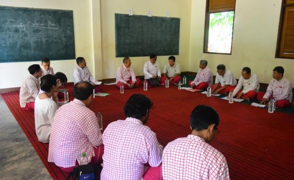 AMDP,MNP, NMSP ပါတီခေါင်းဆောင်များ အလွတ်သဘောဆွေးနွေးပွဲ(photo: BNA)