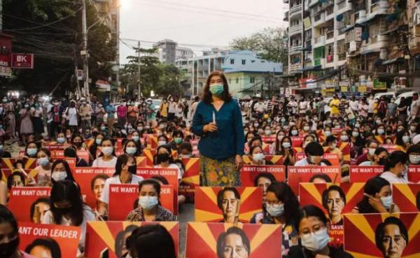 A hundred days on from the military coup that ended Myanmar's brief dalliance with democracy, three women tell AFP about their lives and their struggle, living between anger and hope. Photo: AFP