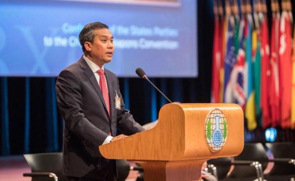 UN ambassador Kyaw Moe Tun. Photo: OPCW/Flickr