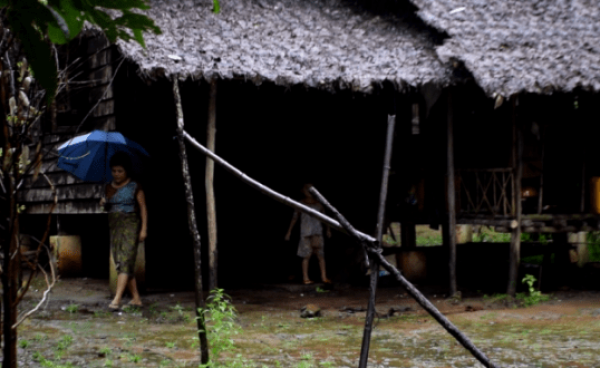 The little house of Naw Sein Mu (photo: Sandar Nyan-NMA)