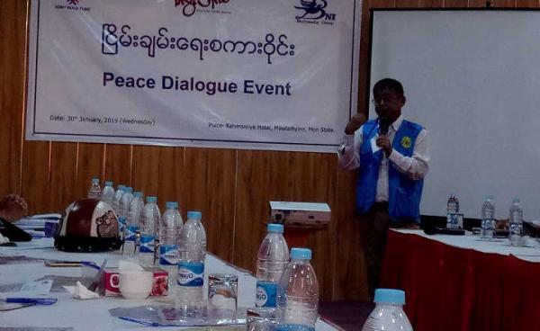 Peace Dialogue Event held in Mon State’s Capital Mawlamyine (photo: MNA)