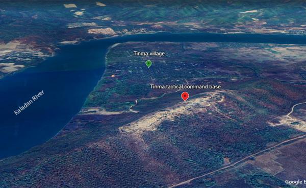 Tinma Tactical Operation Command Base, which was captured by AA