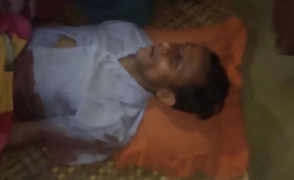 Muslim teacher Abul Nawsel was killed by a junta artillery strike on November 5. (Photo: Arakan Express News)