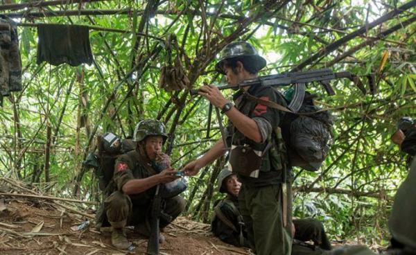 Kachin Independence Army (KIA). Photo: Hkun Lat/AFP