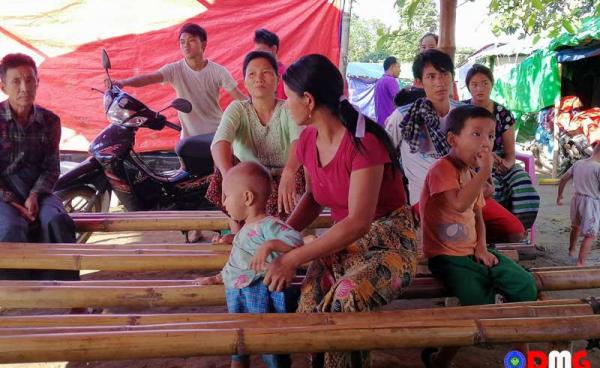 Saint Joseph refugee camp in Myitkyina city